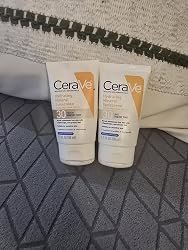 Two tubes of CeraVe Hydrating Mineral Sunscreen SPF 30 with Sheer Tint